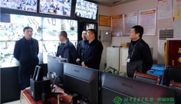 市卫生健康委督查我院安全生产工作
