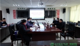 学校主要领导来院部署疫情防控工作