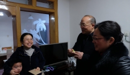 我院领导慰问援疆干部吴传湘