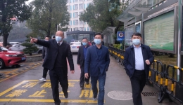 省卫健委医政医管处处长陈鸿君一行到我院调研