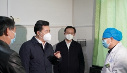 黎春秋市长带队慰问我院刘斌、蒋玉兰