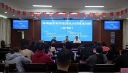 创新医防协同新模式 湖南新晃基层数字医防试点项目培训会顺利召开