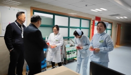 新春送祝福！院领导慰问春节期间坚守岗位的医护工作者